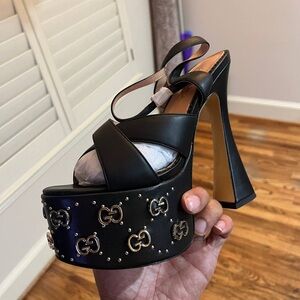 Gucci platform heels size 41